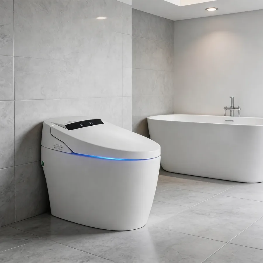 Minimalist luxury bathroom